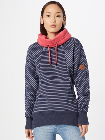 Alife and Kickin Sweatshirt 'SueAK' in Blue: front