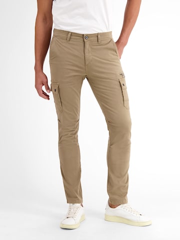 LERROS Regular Cargo Pants in Green: front