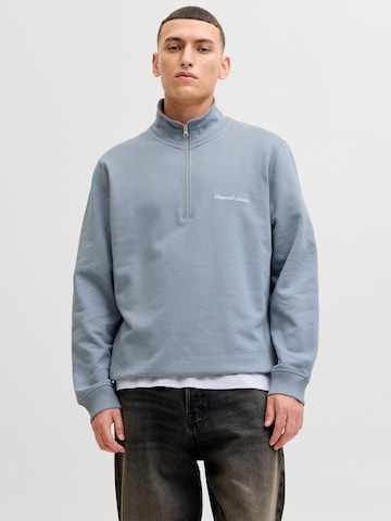 JACK & JONES Sweatshirt 'JORNorrebro' in Blue: front