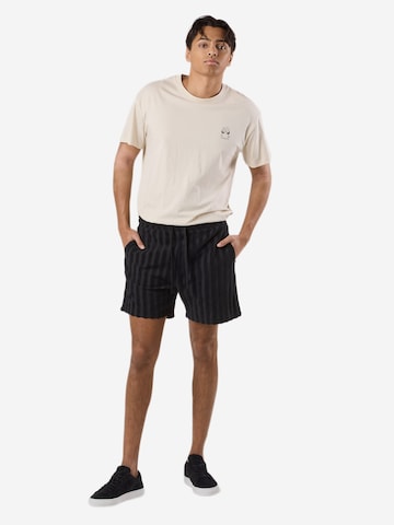 Regular Pantalon 'Resort' Denim Factory en noir