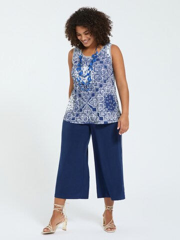 Tapered Pantaloni di Fiorella Rubino in blu