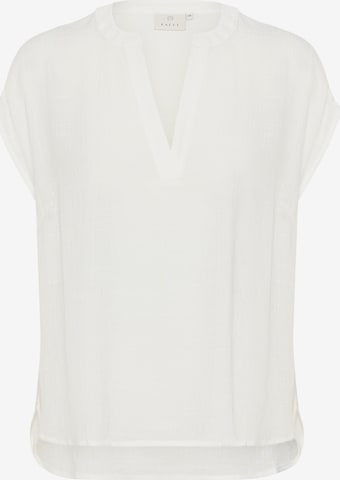 Bluză de la Kaffe pe alb: față