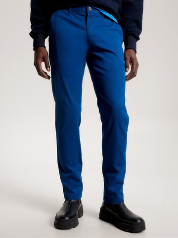 TOMMY HILFIGER Slimfit Chinohose in Blau: Vorderseite