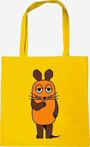 LOGOSHIRT Shopper in Yellow: front