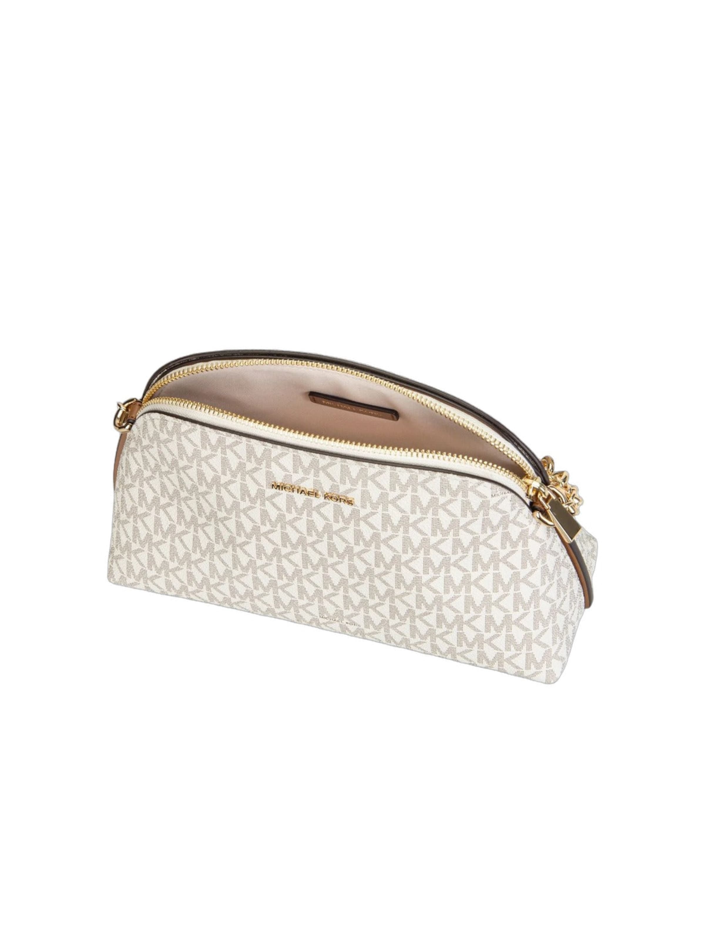 MICHAEL Michael Kors Torba za čez ramo 'Michael Kors Sac Bandoulière Freddie Petit Dôme Beige' | bež barva