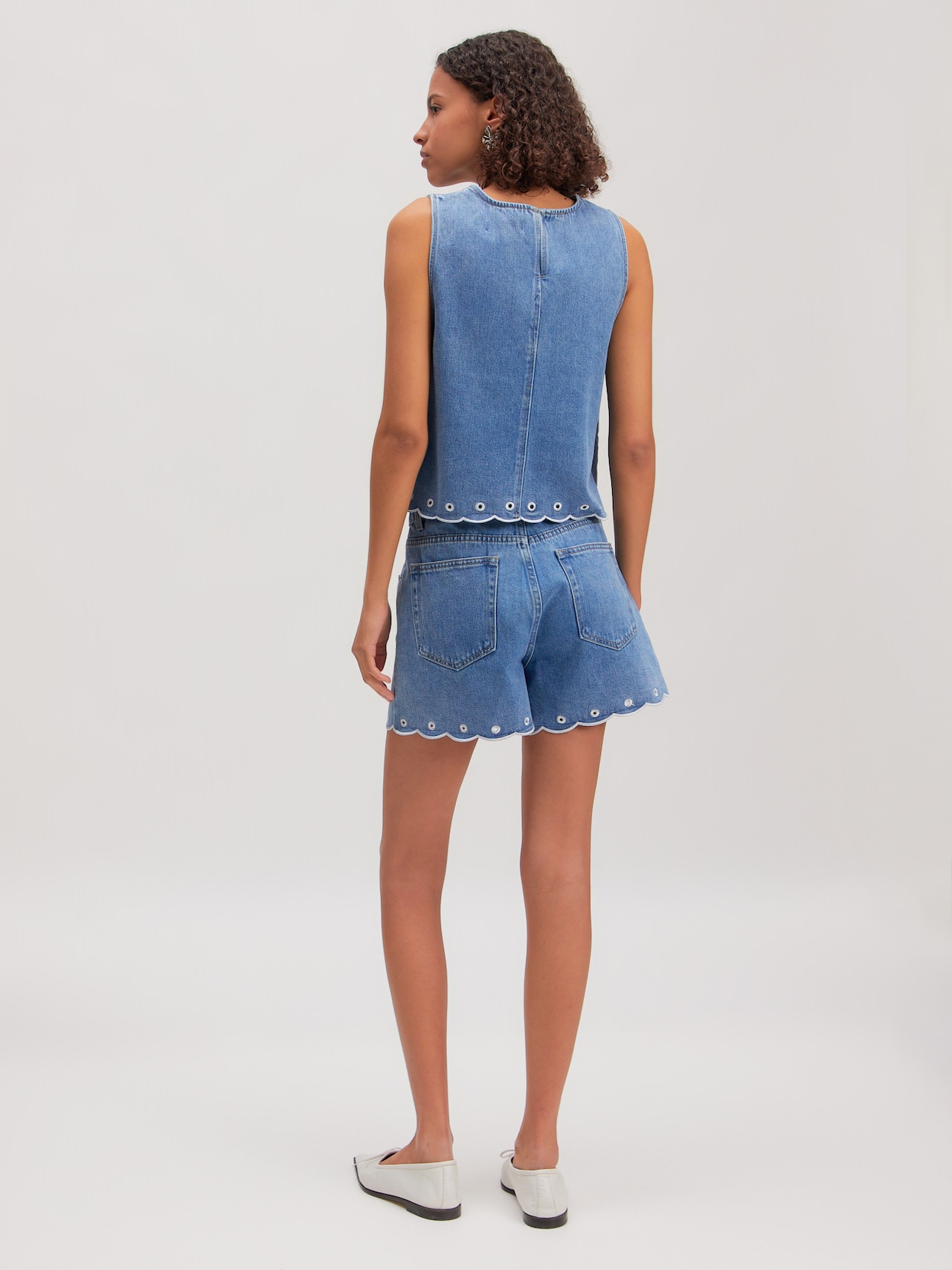 EDITED Nouveautés Haut 'Cecelia' bleu