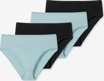 SCHIESSER Panty ' 95/5 Organic Cotton ' in Blue: front