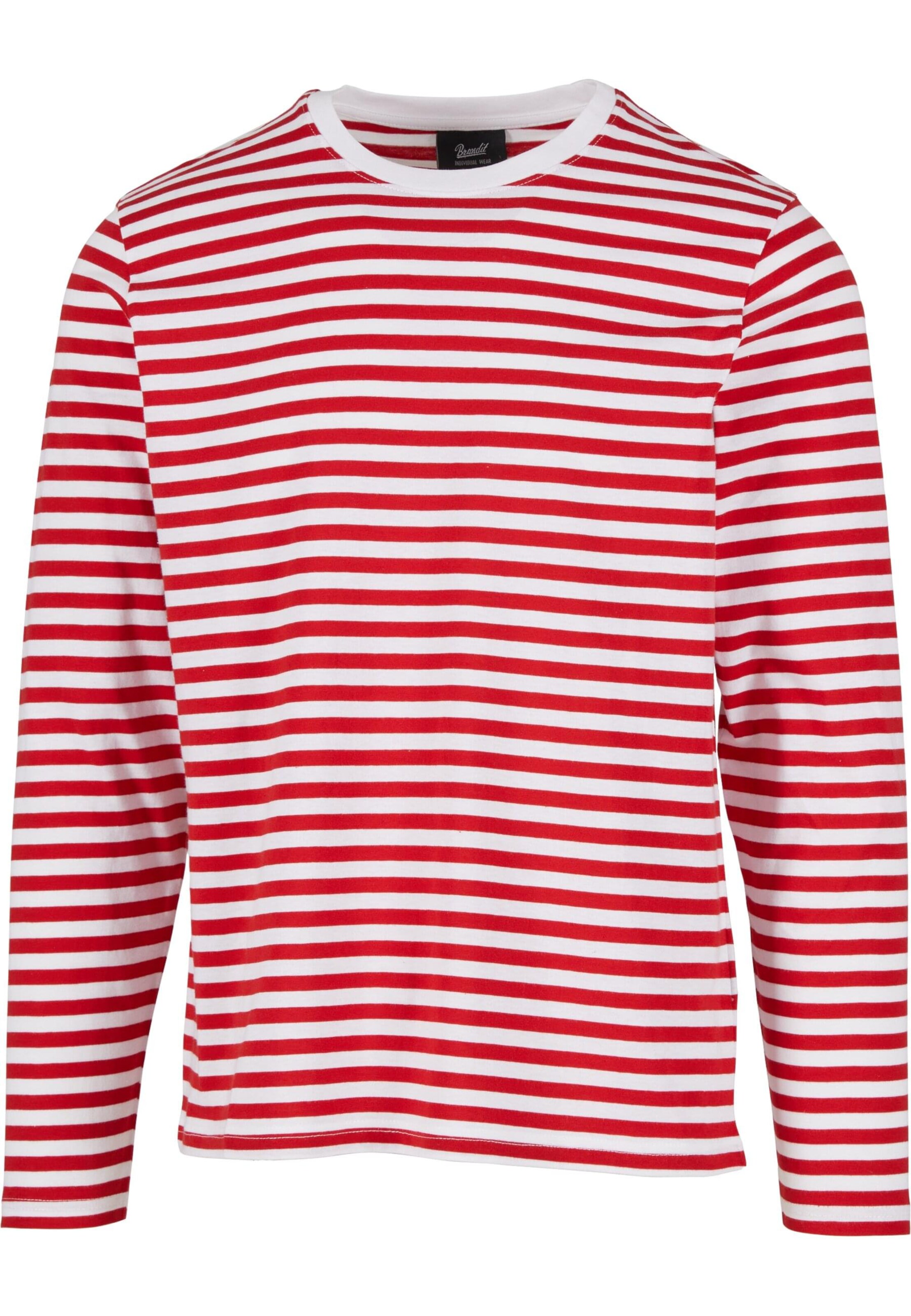 Brandit Shirt in Rood: voorkant