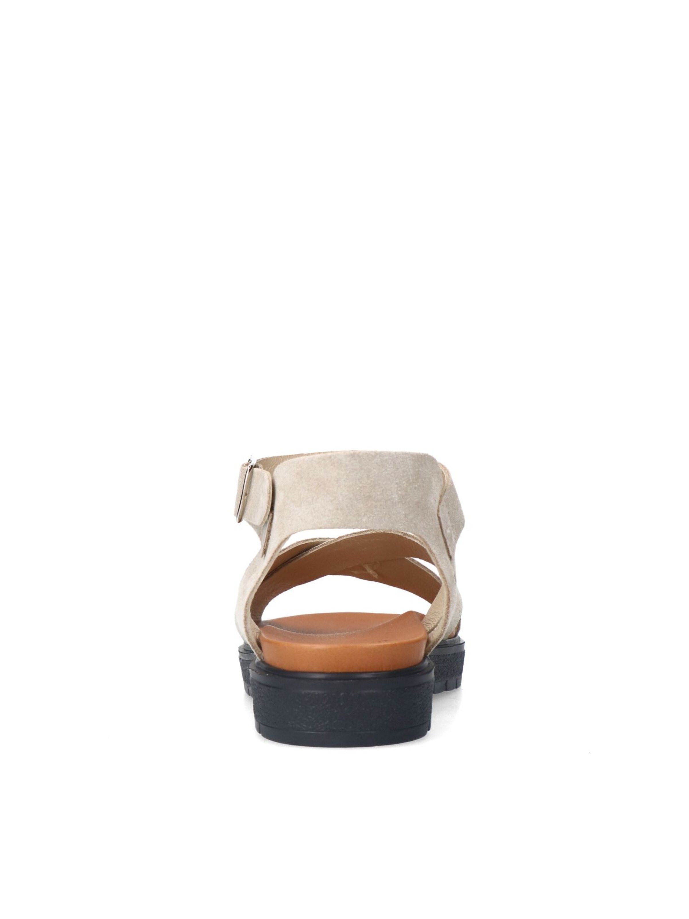 MANFIELD Sandaal in Beige