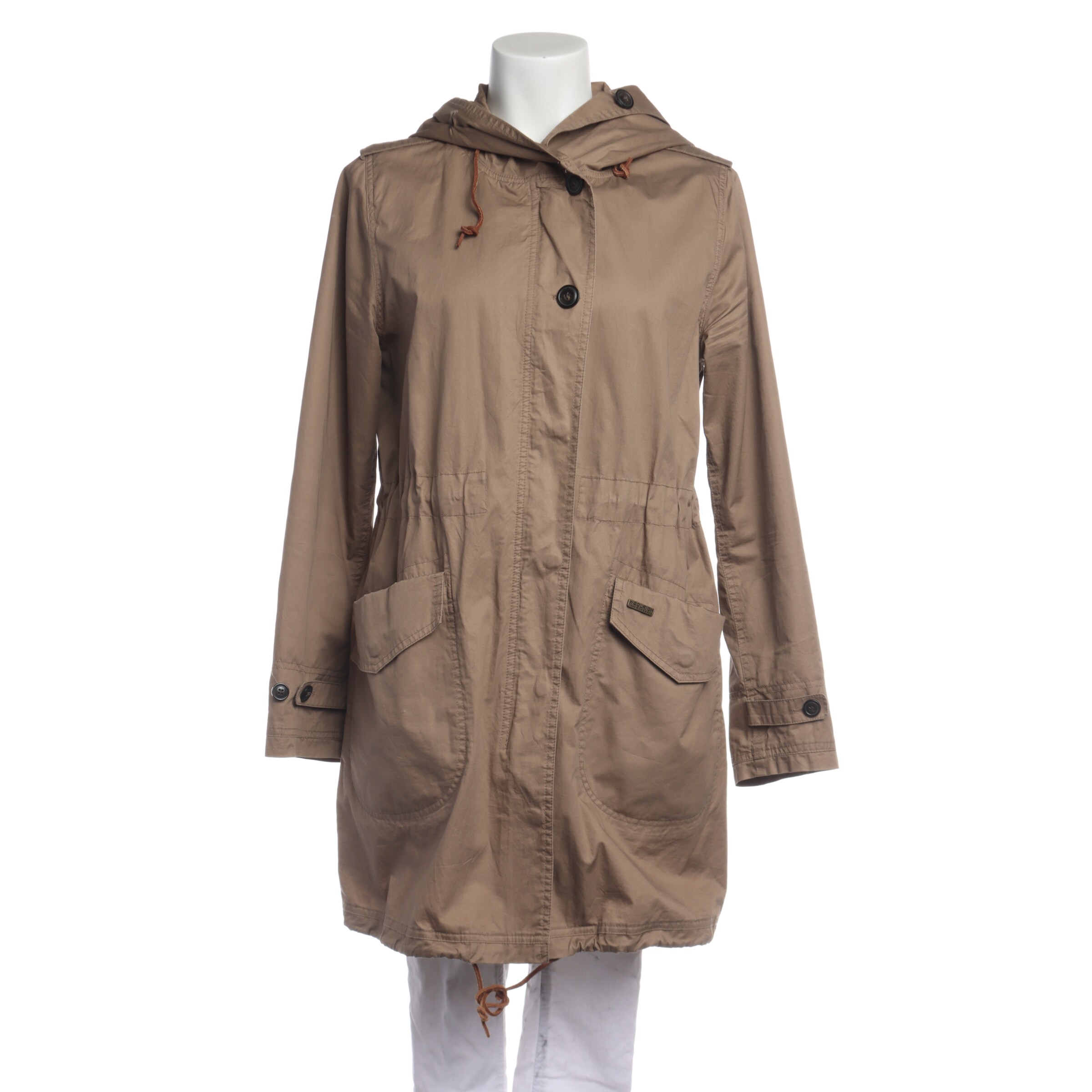 Woolrich Jacket & Coat in S in Brown: front