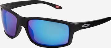 melns OAKLEY Sporta saulesbrilles 'GIBSTON': no priekšpuses