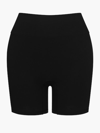 cfab (formerly creamy fabrics) Broek 'Cotton High-Waist Shorts' in 34 in de kleur Zwart, Productweergave