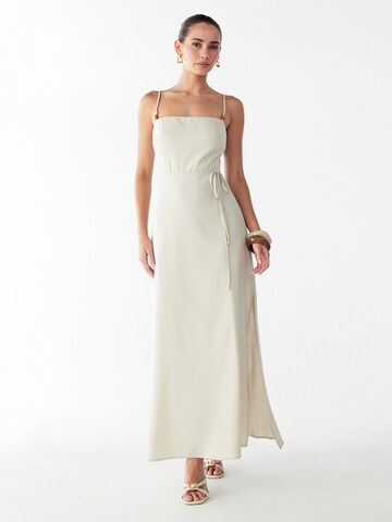 BWLDR Лятна рокля 'Beatriz' в бежово: отпред