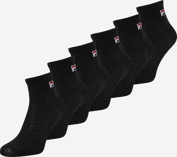 Chaussettes FILA en noir : devant