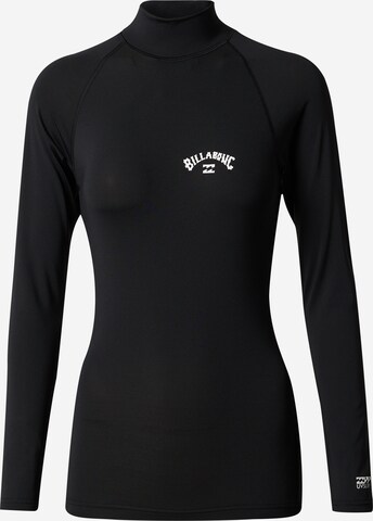 BILLABONGTehnička sportska majica 'TROPIC' - crna boja: prednji dio
