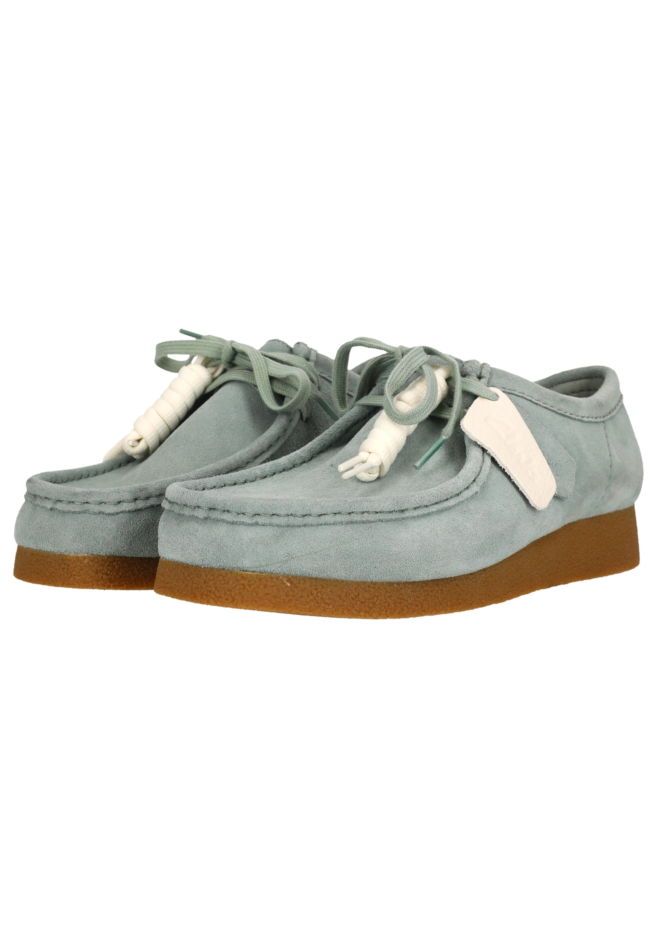 CLARKS Mokassin 'WallabeeEVO' in Blau
