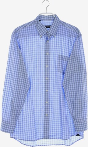 Navyboot Button Up Shirt in L in Blue: front