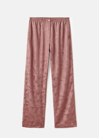 MANGO Pyjamahose 'Quars' in Pink
