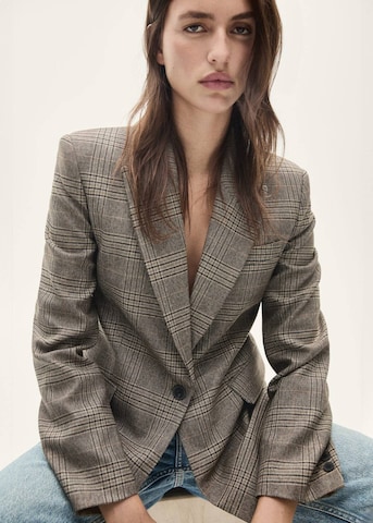 MANGO Blazer 'Annecy' | rjava barva