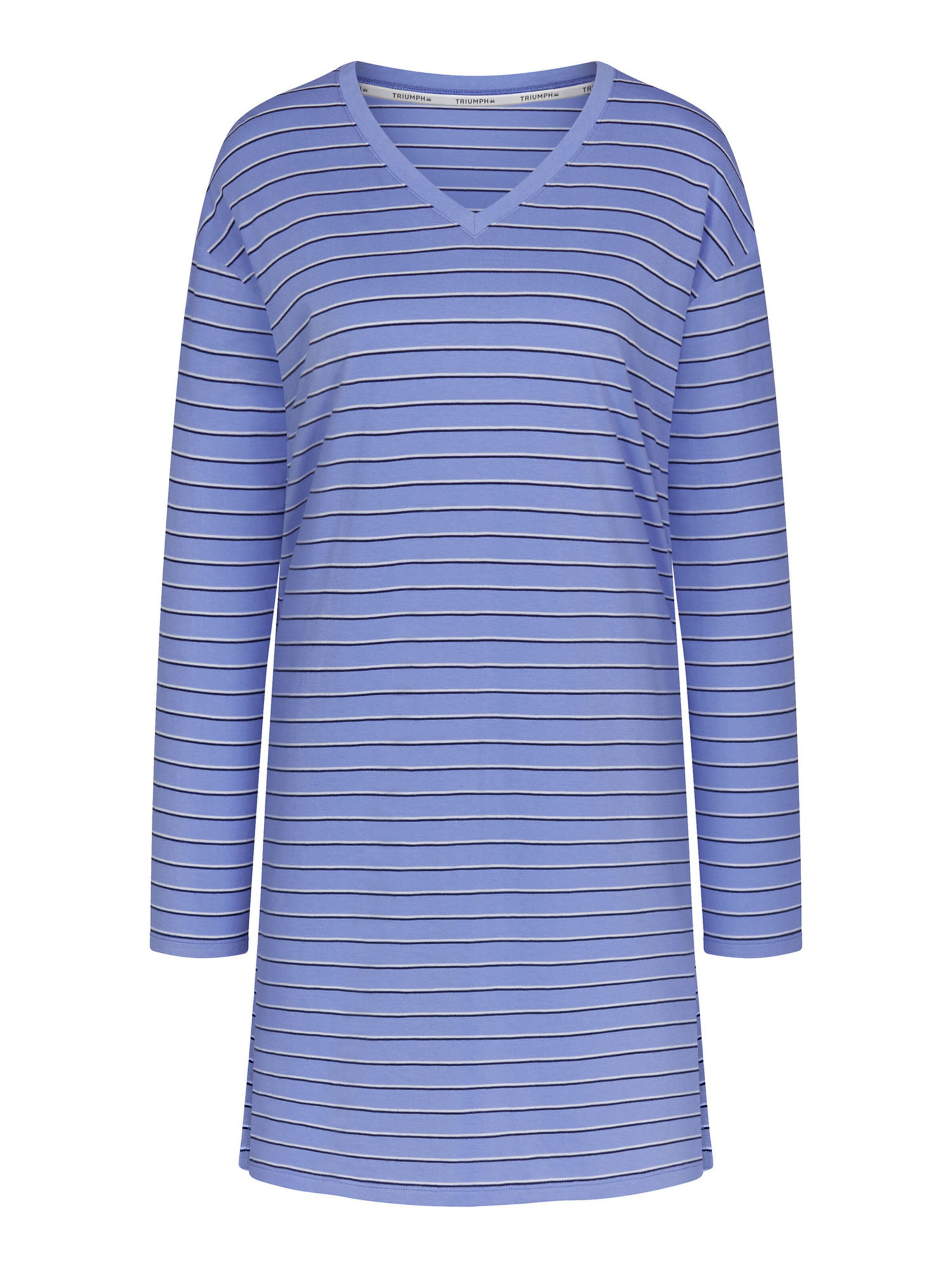 Chemise de nuit ' Red Label Nightdresses ' TRIUMPH en bleu : devant