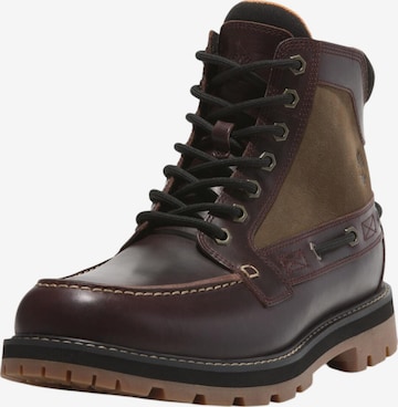 TIMBERLAND Lace-up boots 'Britton Road' in Brown: front