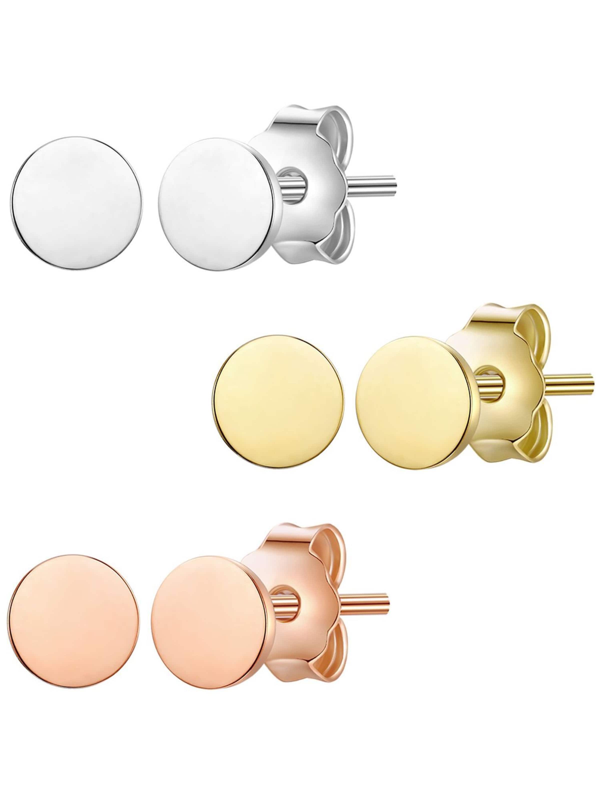 Glanzstücke München Oorbellen in Goud: voorkant