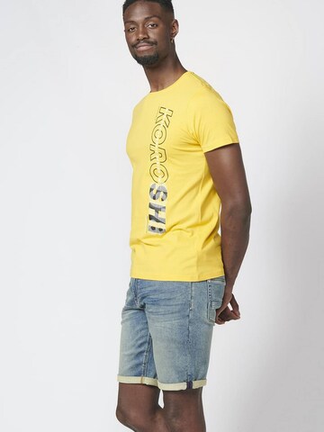 KOROSHI - Camisa em amarelo
