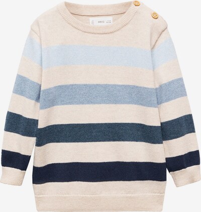 MANGO KIDS Sweater 'Agus' in Beige / Sand / Smoke blue / Black, Item view