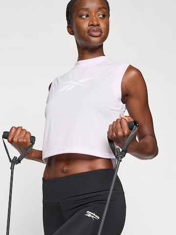 Top sportivo 'MONICA' di Reebok in lilla