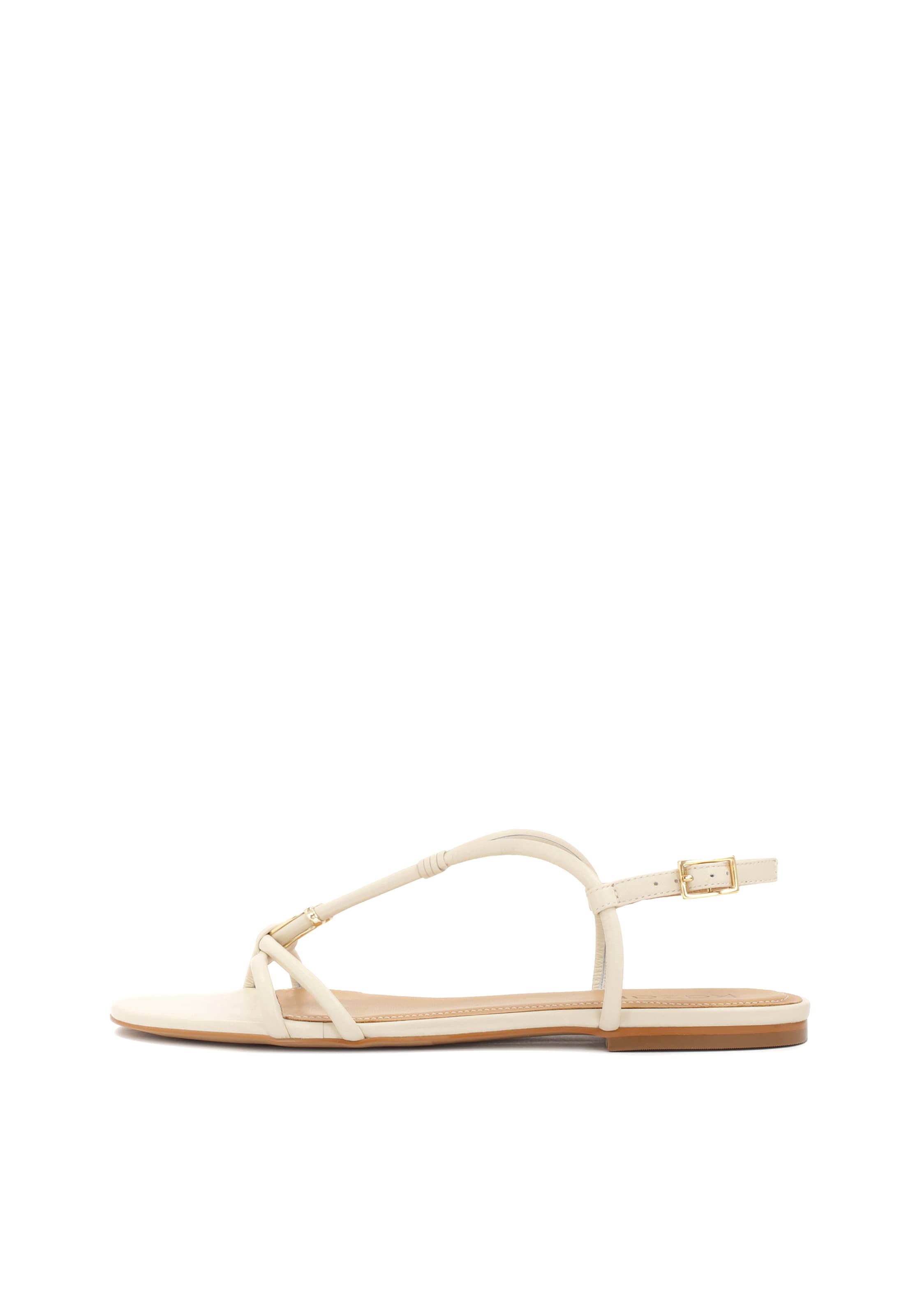 Sandales Kazar en beige : devant