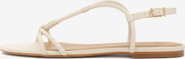Sandales Kazar en beige : devant