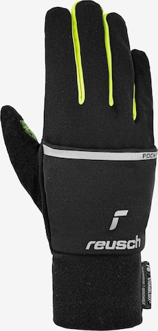 REUSCH Athletic Gloves 'Terro STORMBLOXX™ TOUCH-TEC™' in Yellow: front