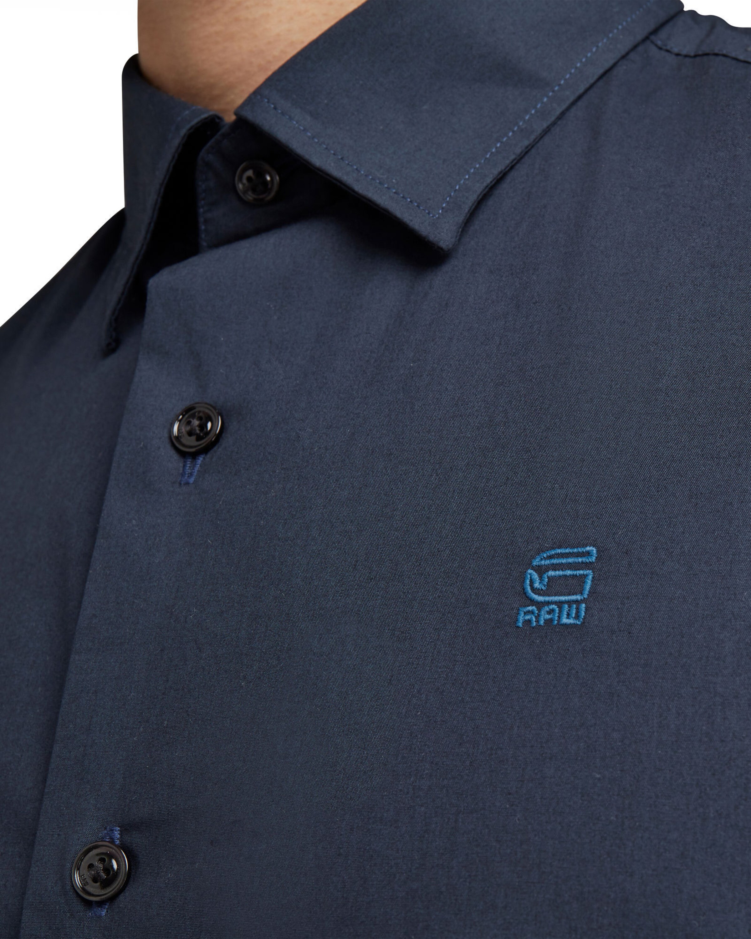 Croi foarte mulat Cămașă 'Dressed Super Slim' de la G-STAR pe albastru