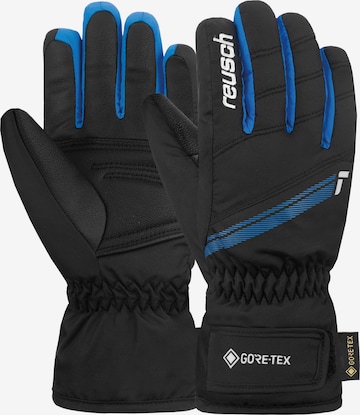 REUSCH Athletic Gloves 'Tommy' in Black: front