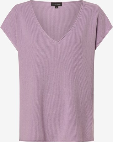 Pull-over Franco Callegari en violet : devant