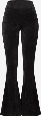 Urban Classics Flared Leggings in Black: front