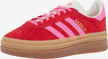 ADIDAS ORIGINALS Ниски маратонки 'Gazelle Bold' в червено: отпред