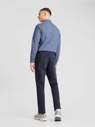 Bruun & Stengade Regular Chino Pants 'Olav' in Blue