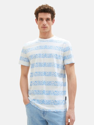 TOM TAILOR T-Shirt in Blau