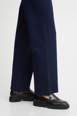 Fransa Loose fit Pants ' Tessa Pa 2' in Blue