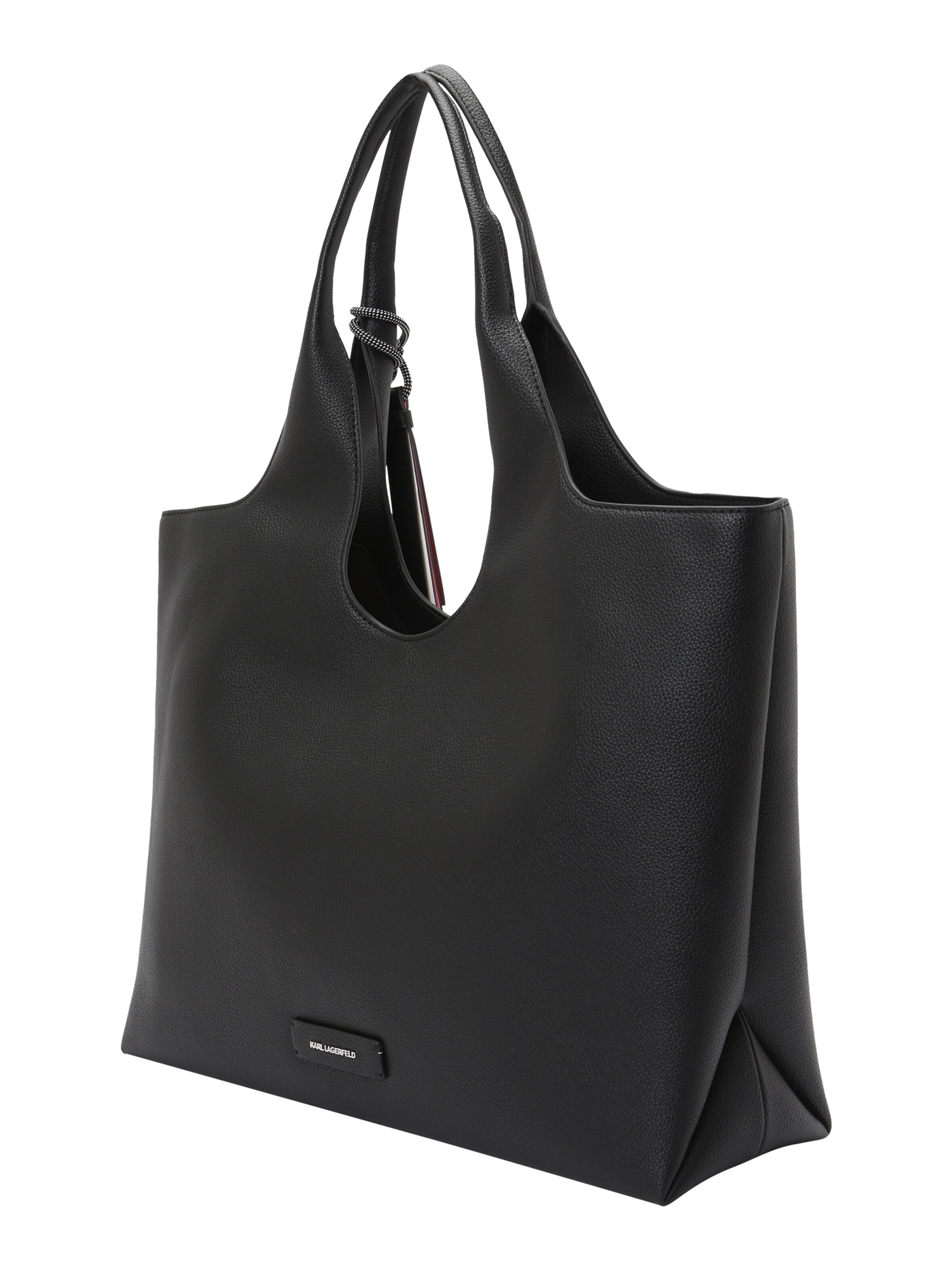 Karl Lagerfeld Nakupovalna torba | črna barva