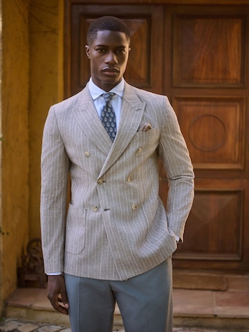 Next Regular Fit Sakko in Beige: Vorderseite