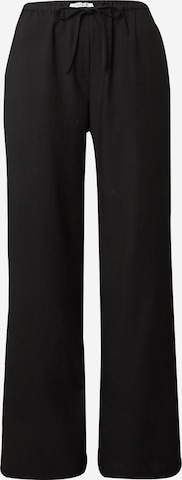 EDITED Loose fit Pants 'Bjelle' in Black: front