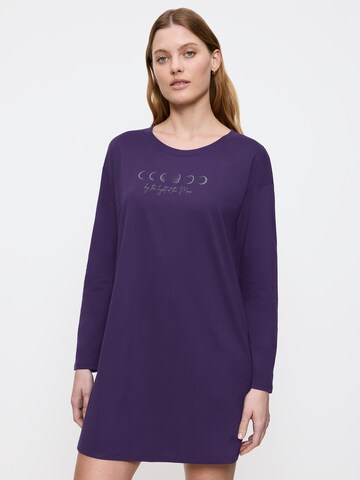 TRIUMPH Nightgown ' Nightdress ' in Purple: front