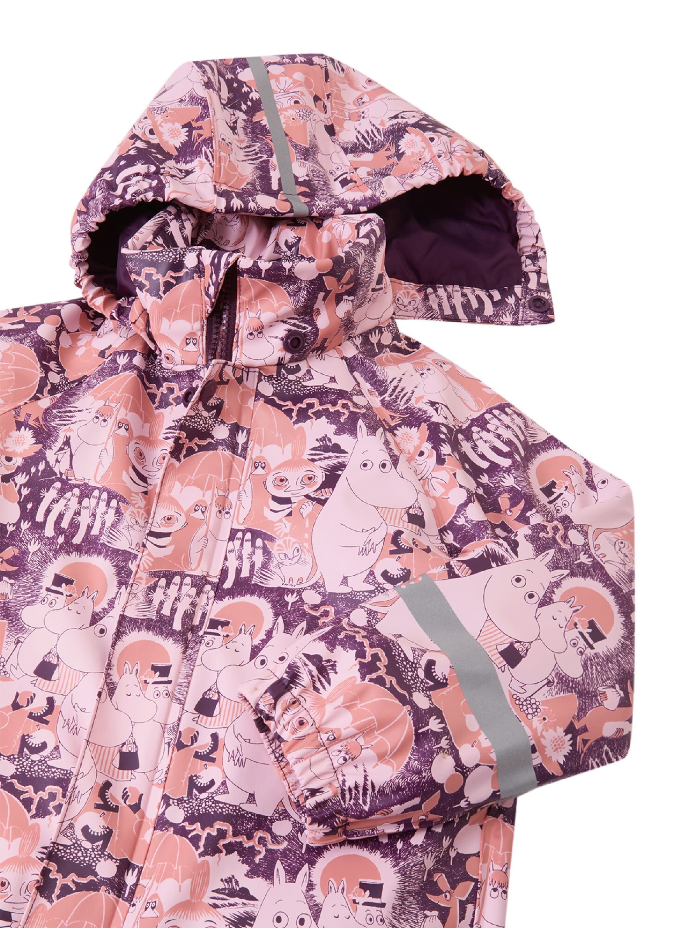 Reima Regenoverall ' Moomin Rapakko ' in Pink