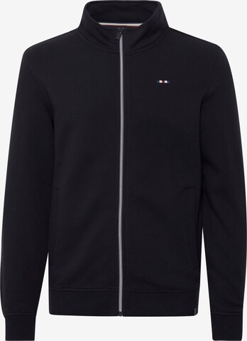 FQ1924 Zip-Up Hoodie 'Anton' in Black: front