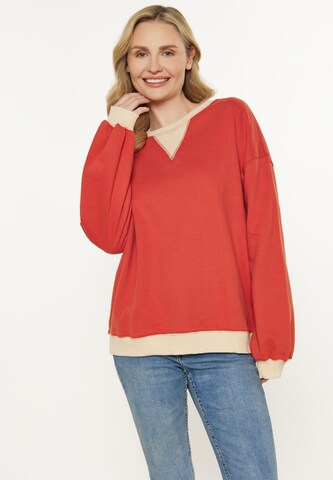 usha BLUE LABEL - Sweatshirt em laranja: frente