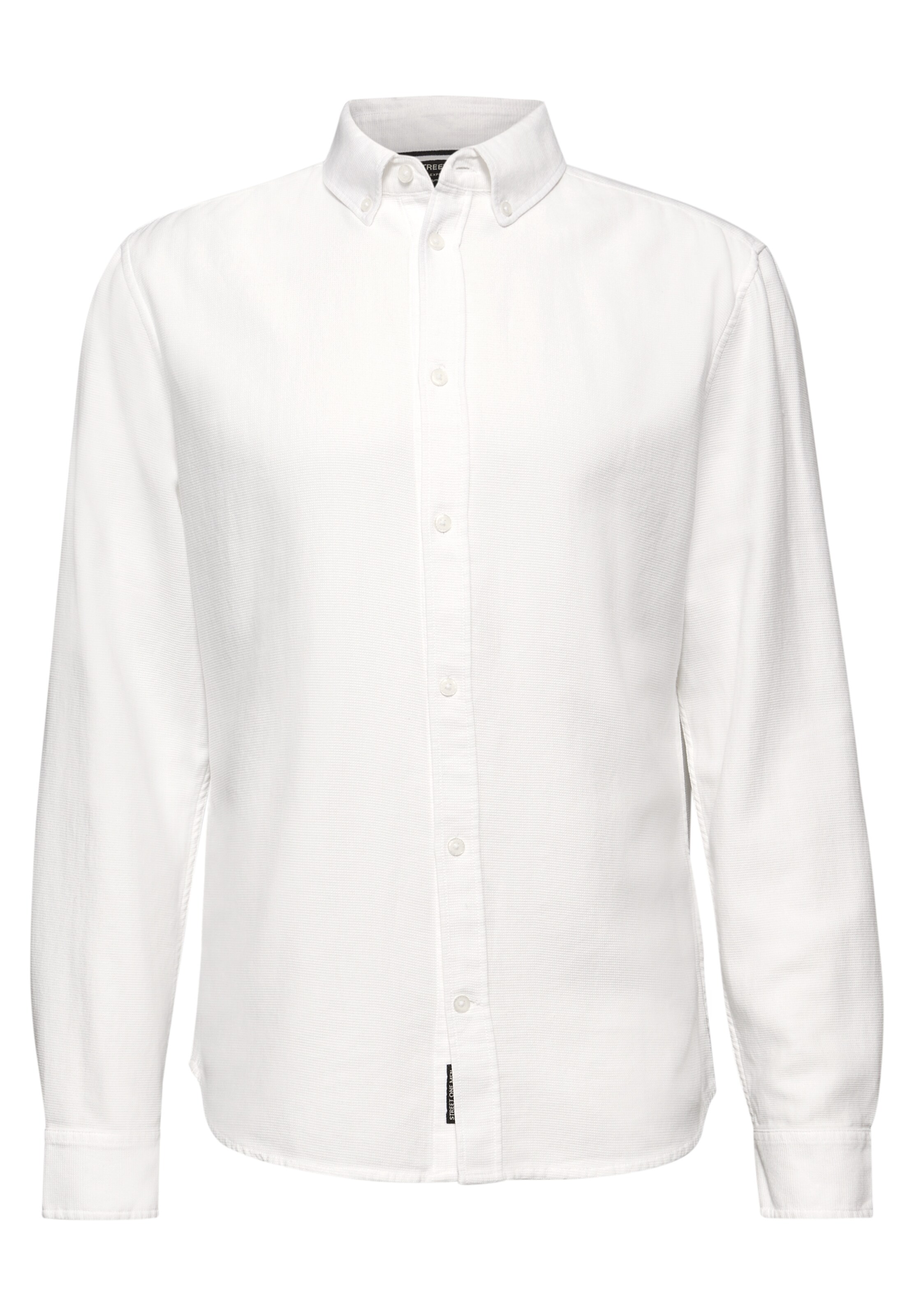Street One MEN Hemd in Weiß: Vorderseite