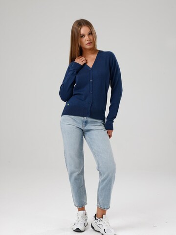 GORG Knit Cardigan in Blue