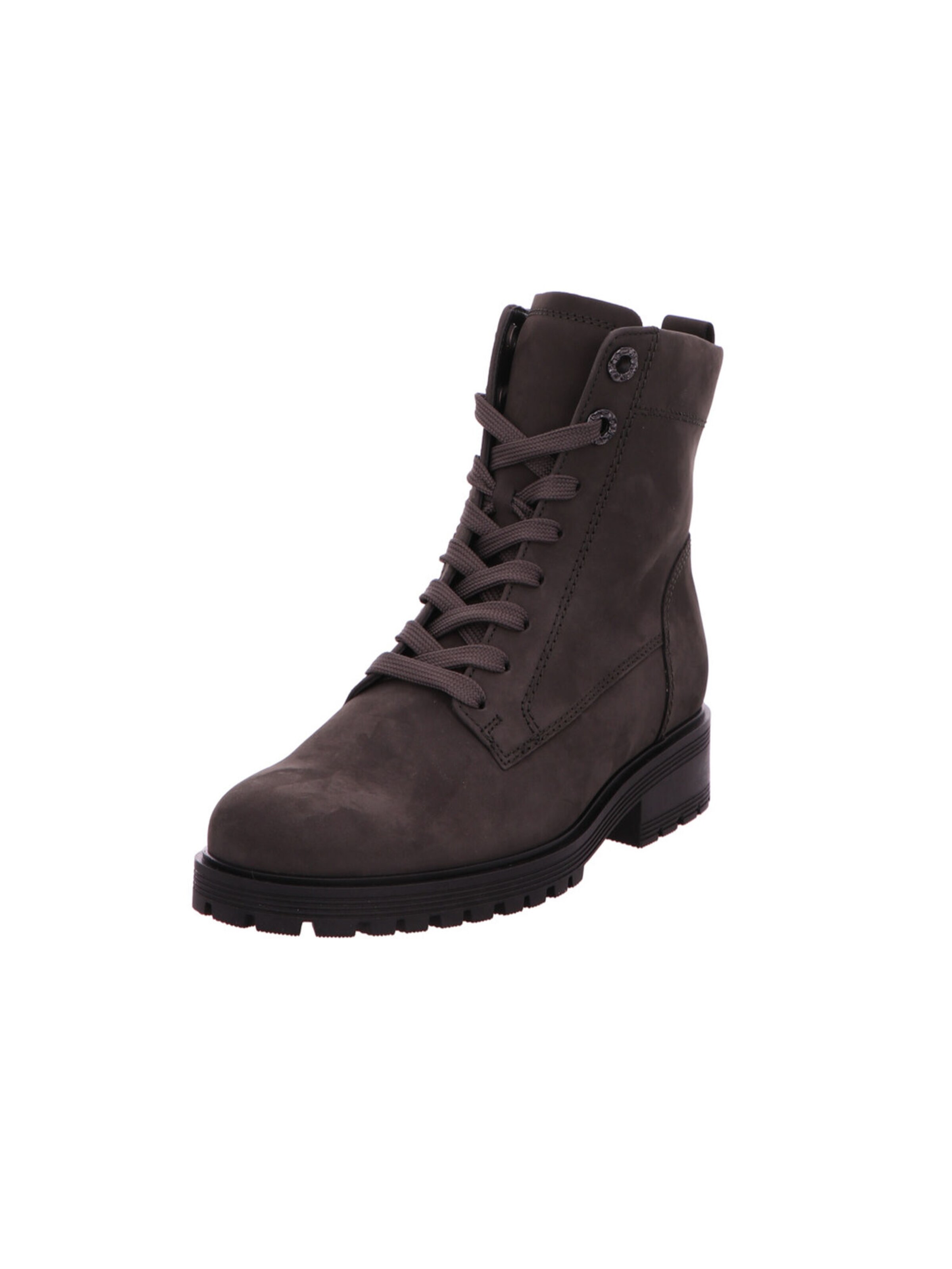 GABOR Lace-Up Boots in Grey: front